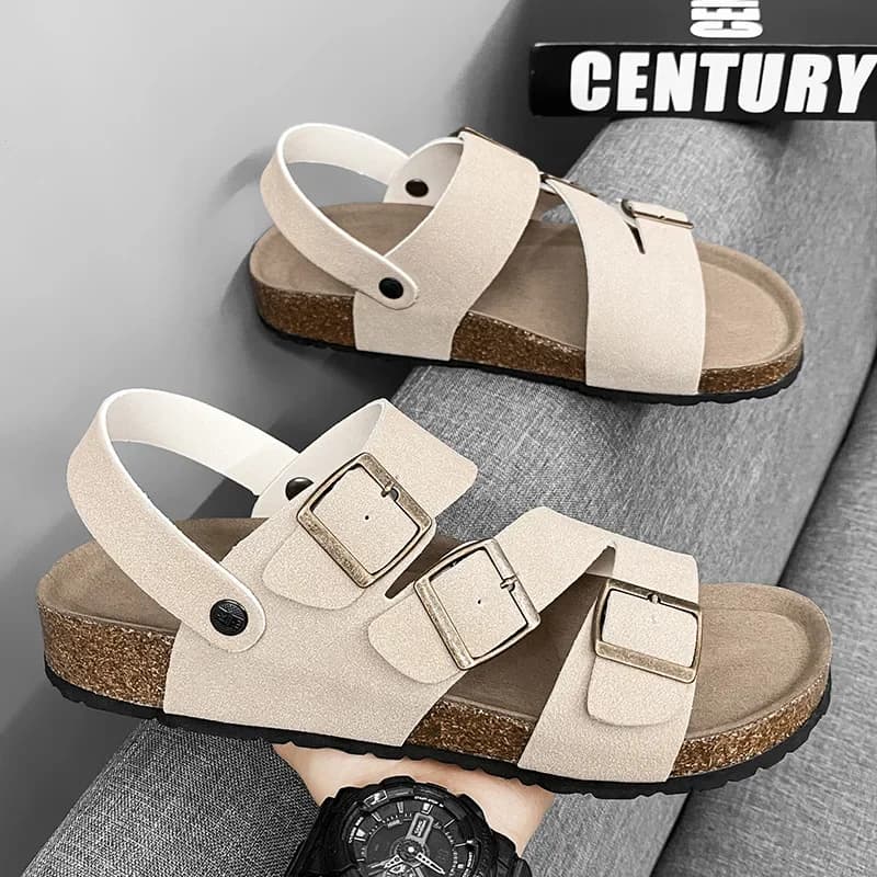 Pánské letní sandály casual pohodlné EVA podešev dvou způsobů nošení