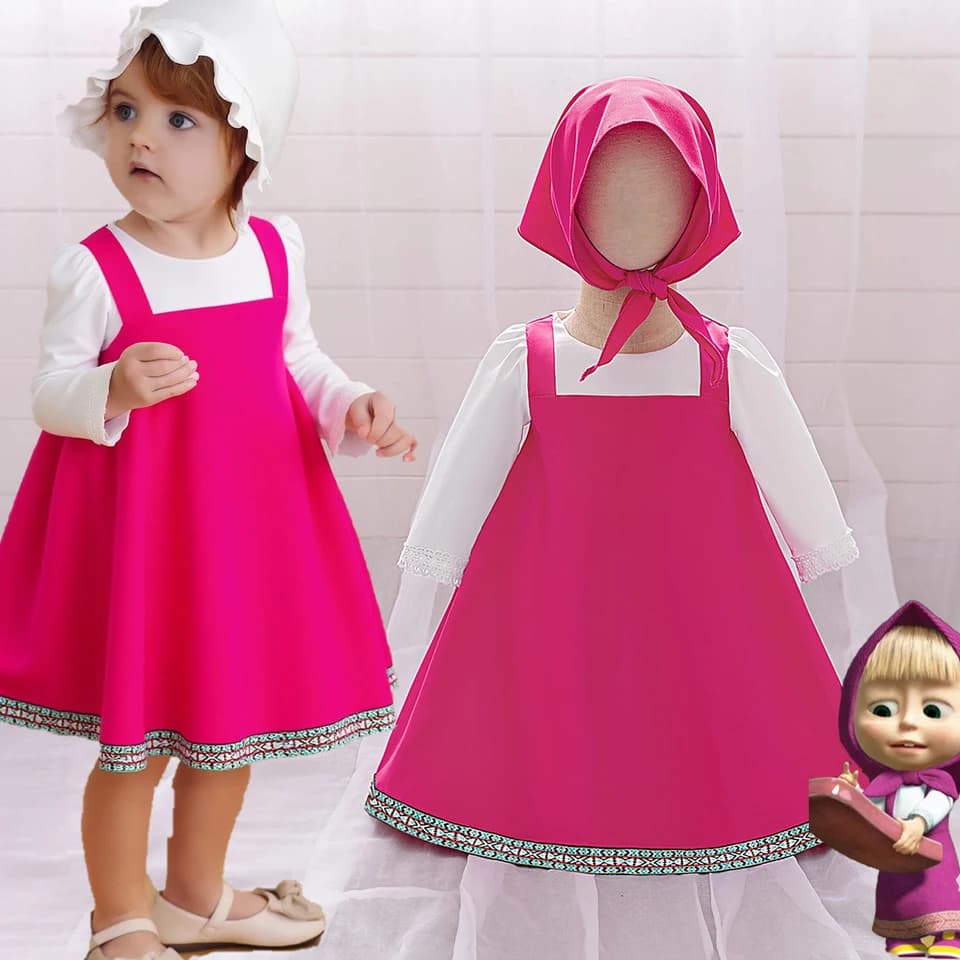 Dětské šaty pro holčičky princezna na narozeniny a párty šaty pro miminko