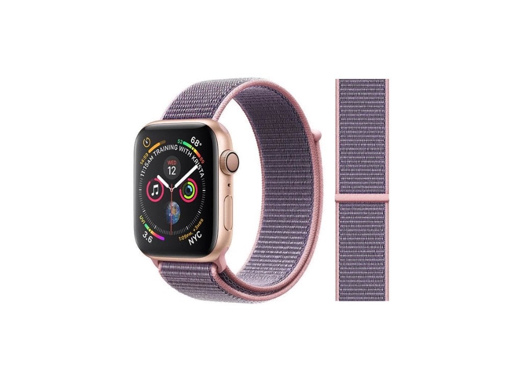 Řemínek na hodinky apple watch  - fialový