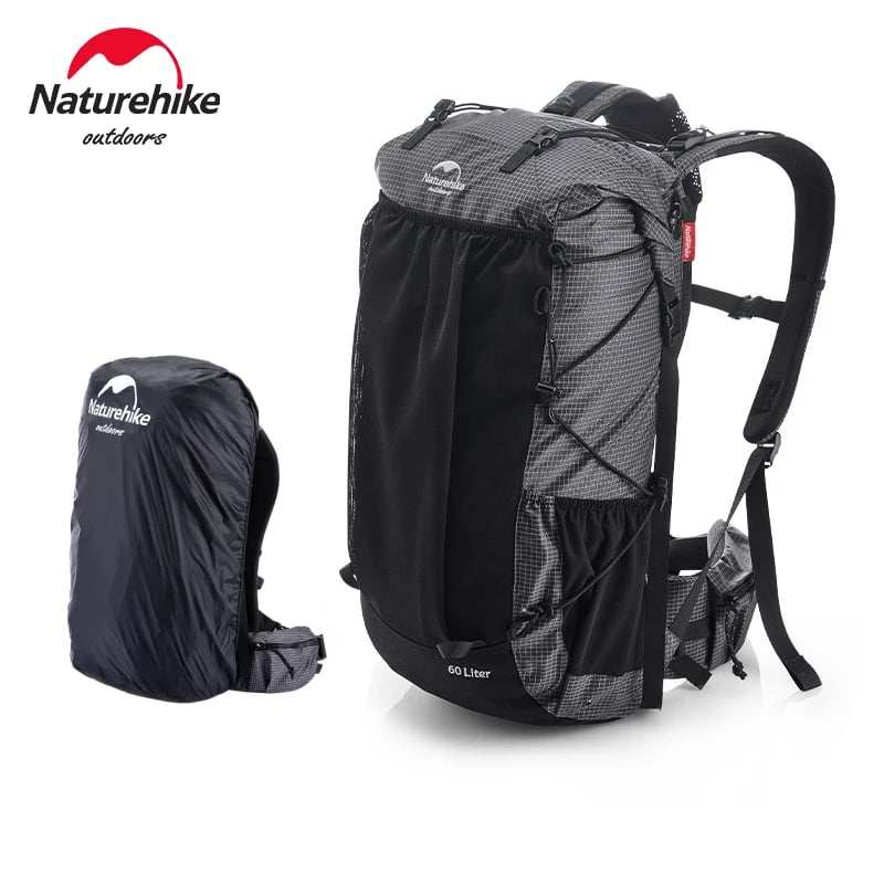 65L turistický batoh, vodotěsný, velkokapacitní, venkovní kempingový cestovní batoh, ergonomický design