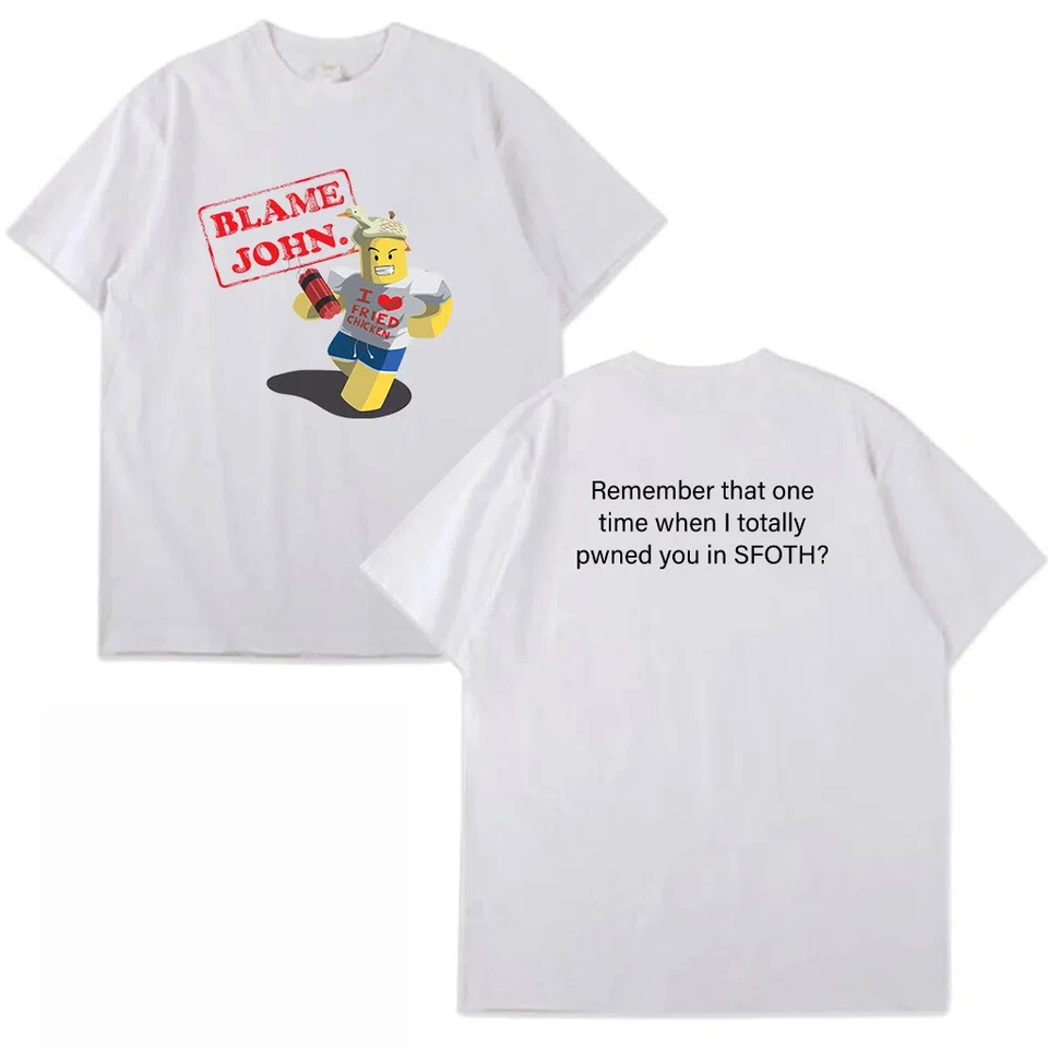 Vtipné tričko s potiskem unisex oversize volný střih krátký rukáv bavlna casual módní top