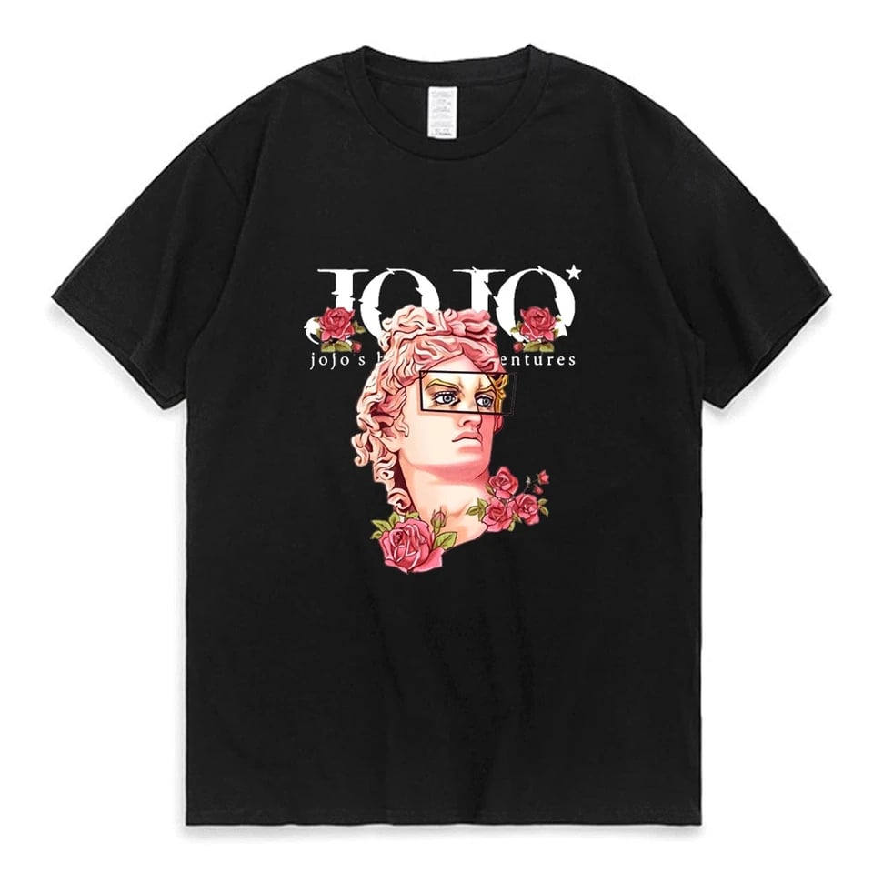Anime tričko JoJo Bizarre Adventure dámské pánské manga kawaii grafické triko krátký rukáv