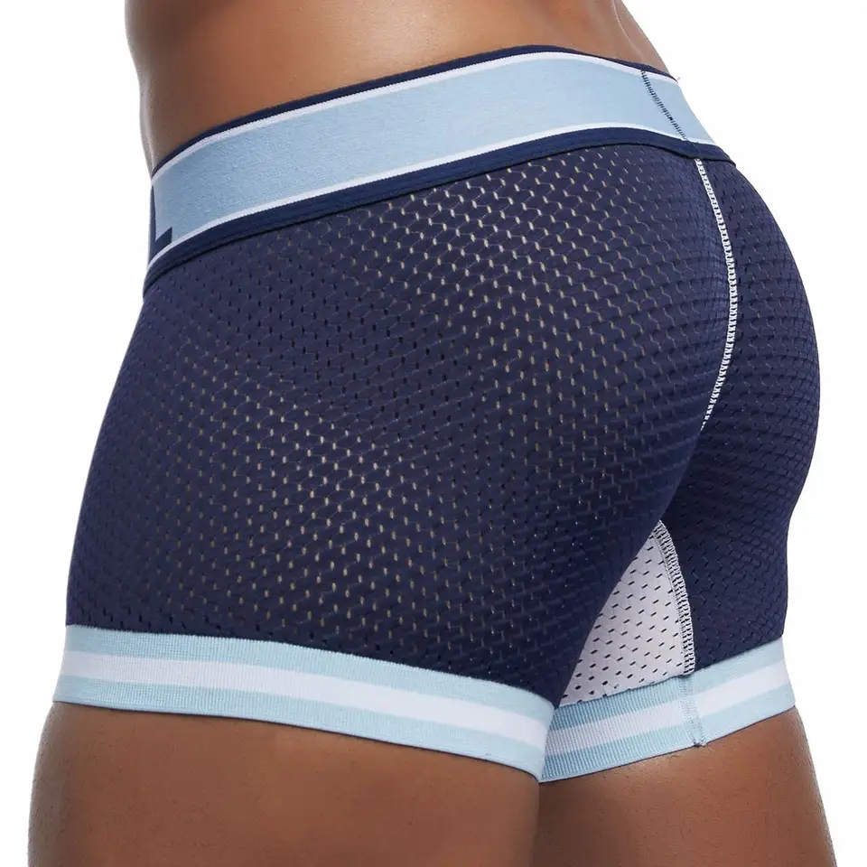 Pánské prodyšné boxerky slim fit | Sportovní spodní prádlo | Rychleschnoucí elastické trenýrky