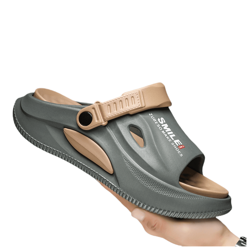 Pánské pohodlné pantofle a sandály venkovní plážové šlapky pro volný čas domácí obuv