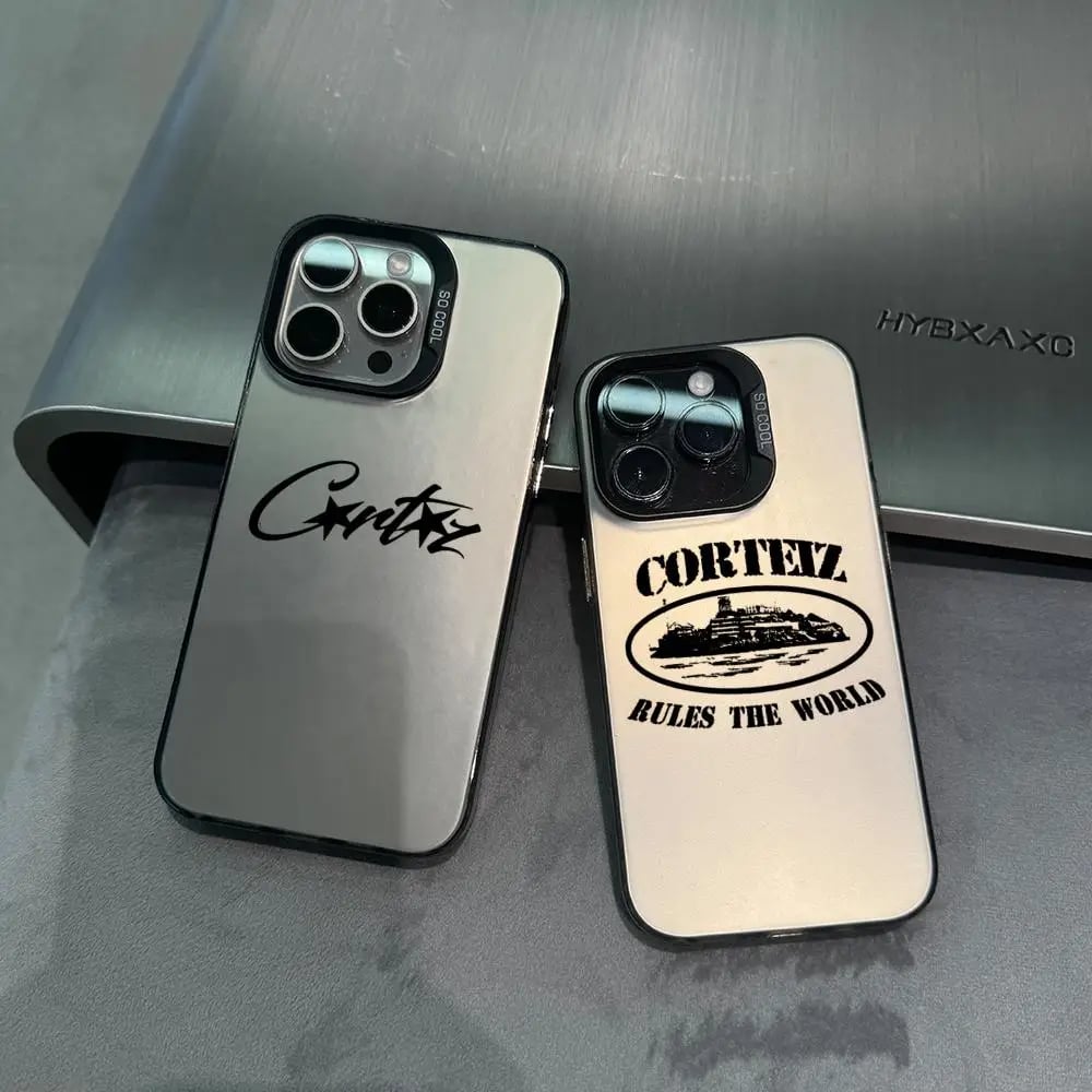 Módní značka C-Corteiz Kryt pro Apple iPhone 16 15 14 13 12 mini 11 8 7 Pro Max Plus Barevný telefon Pouzdro