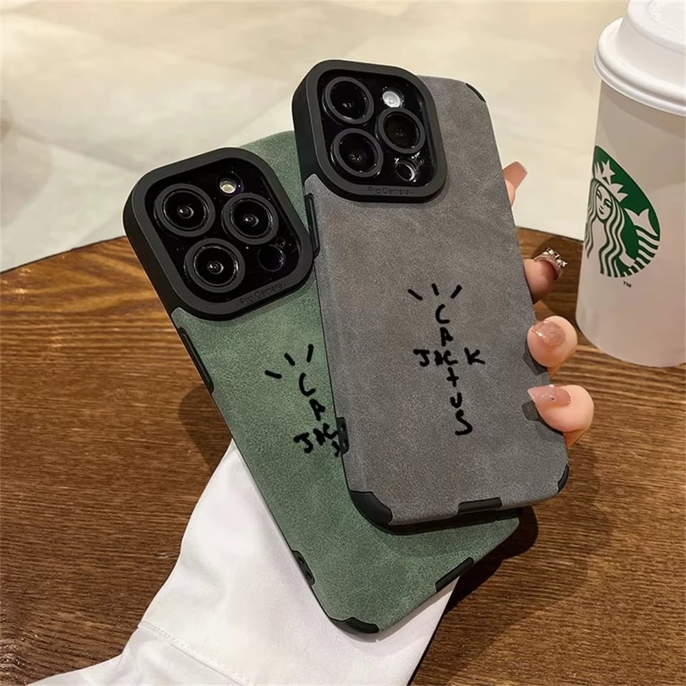 Flipové kožené pouzdro na telefon pro iPhone 16 15 14 Plus 13 12 11 Pro Max 16E X XR XS Cover Módní streetwear Hop Jack Fundas Case