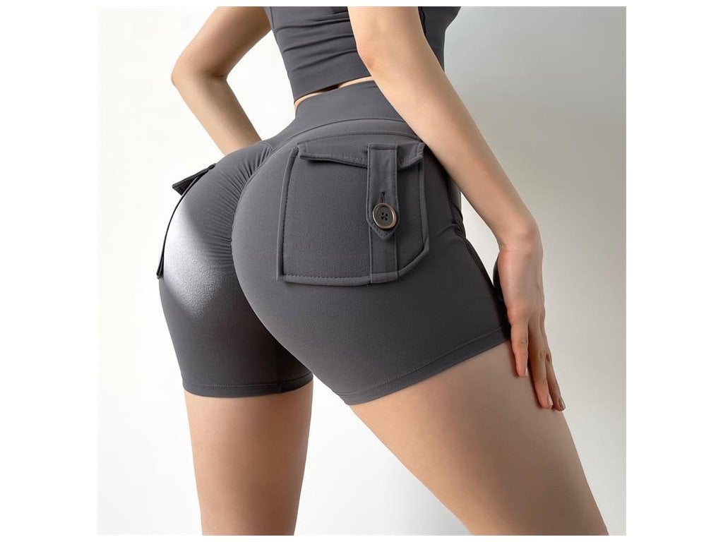 Ženy Sportovní šortky Fitness černé