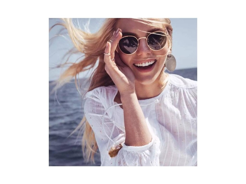 Dámské Kvalitní Sluneční brýle Vintage 3 barvy