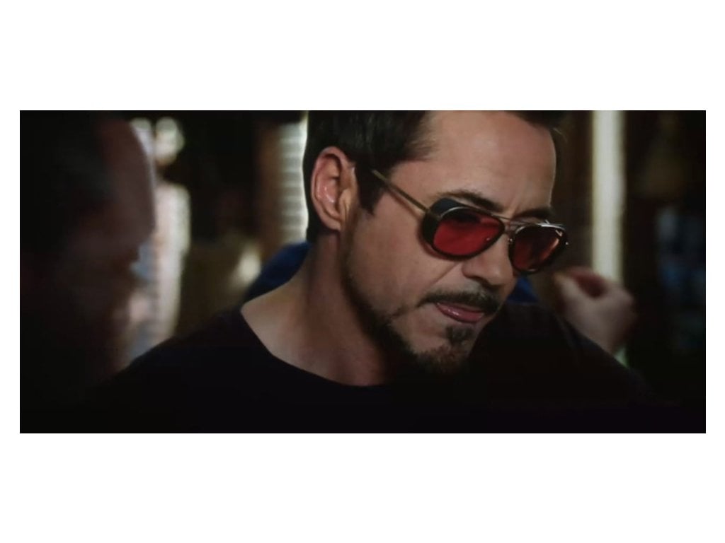 Kvalitní Sluneční brýle "Iron man"