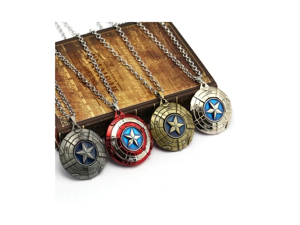 Náhrdelník Kapitán amerika