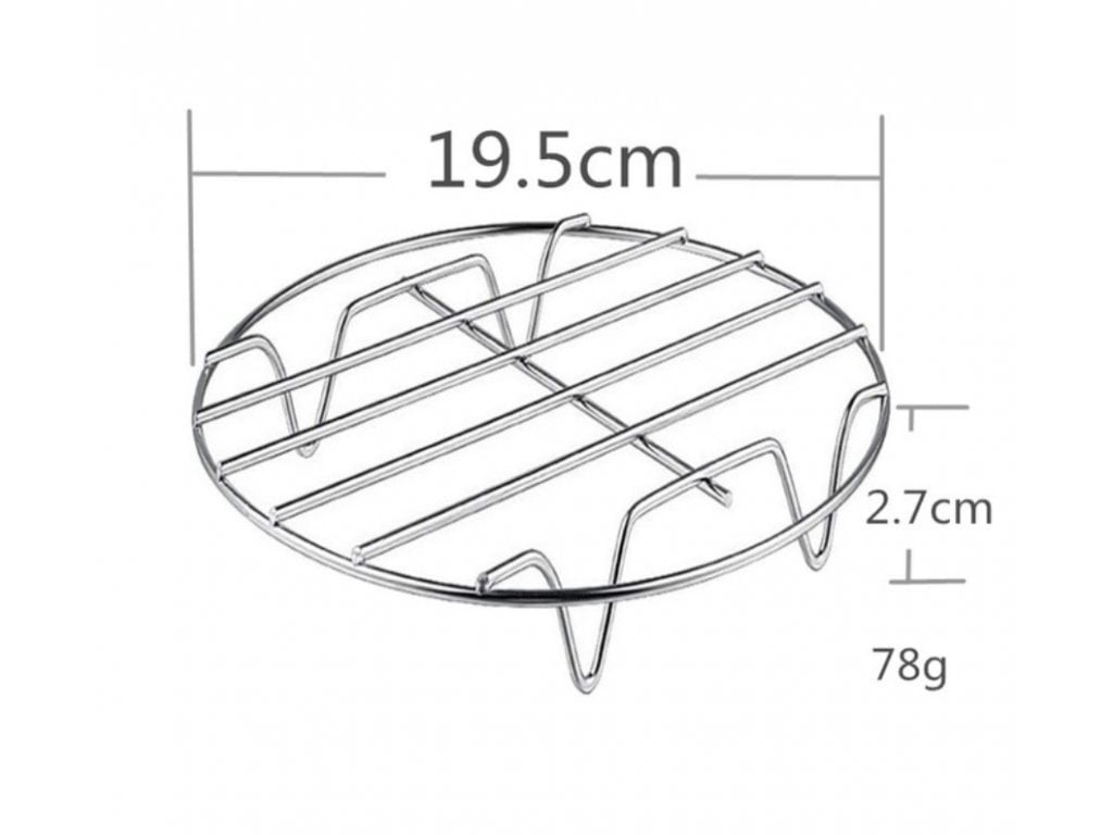 Příslušenství k fritéze z nerezové oceli Napařovací rošty