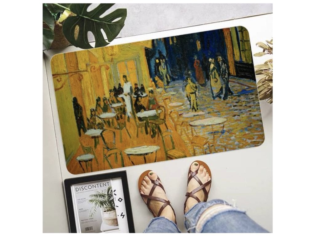 Rohožka podložka Van Gogh město