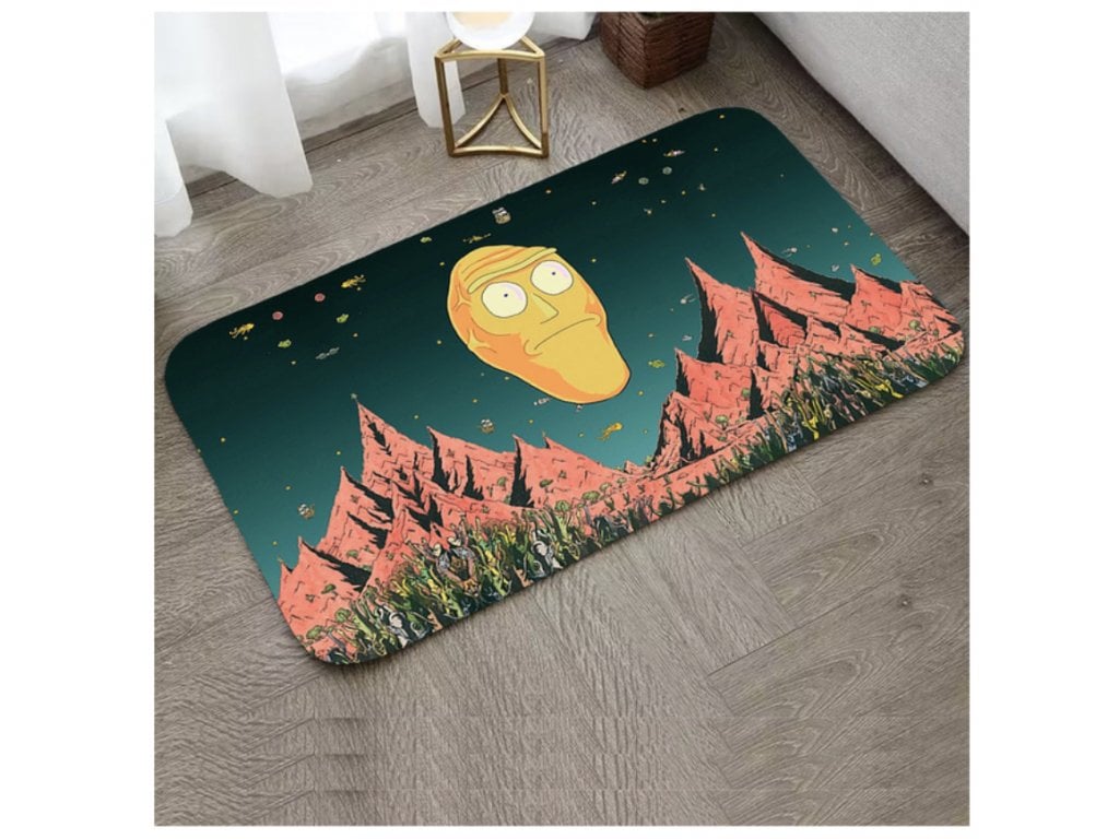 Rohožka Rick a morty krajina