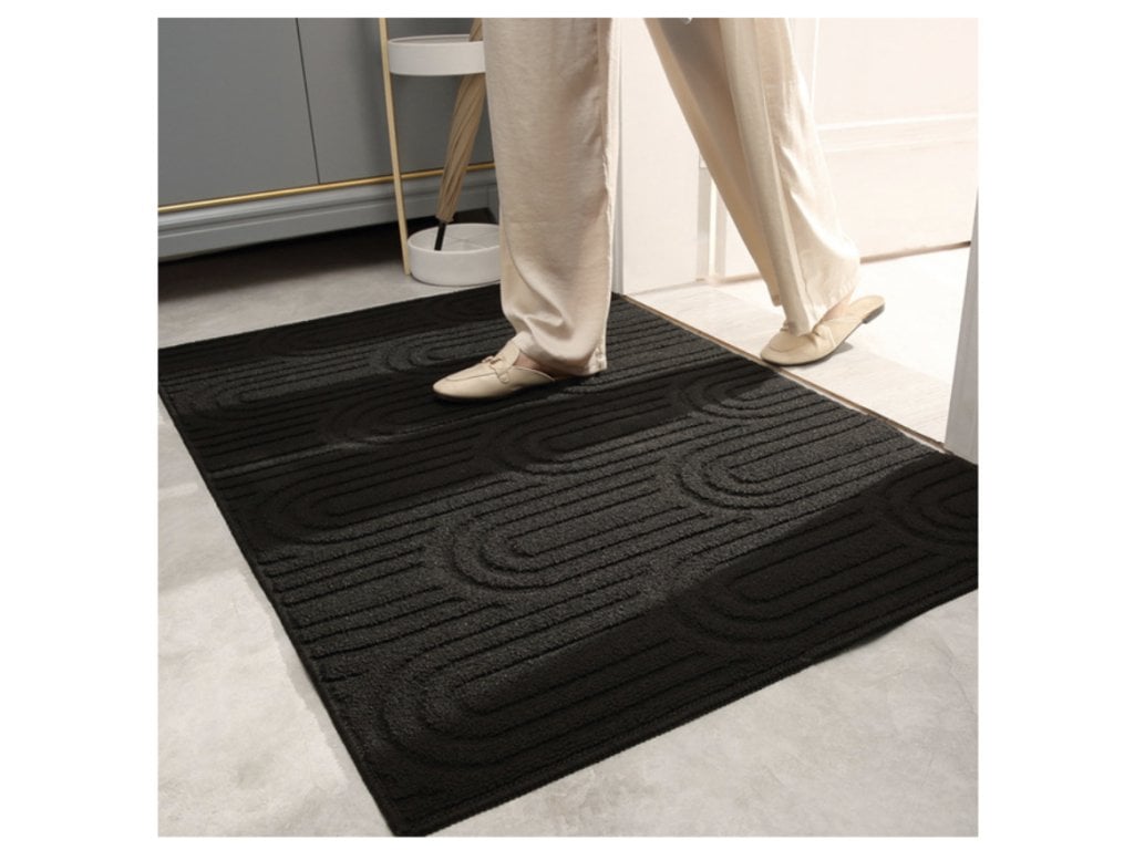 Vstupní dveře Podlahová rohož Rohožka černá