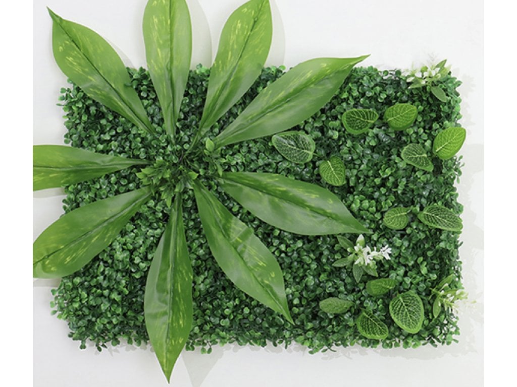 Stěnový panel Umělé rostliny Tráva Živý plot typ 2