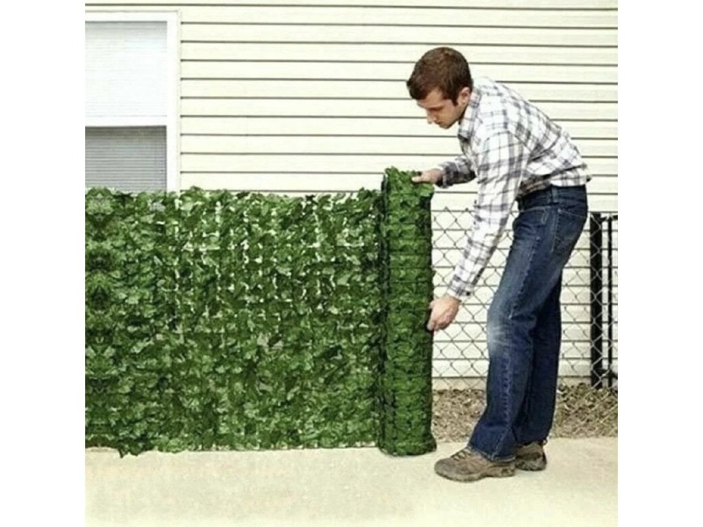 Venkovní živý plot Umělý pro ochranu soukromí