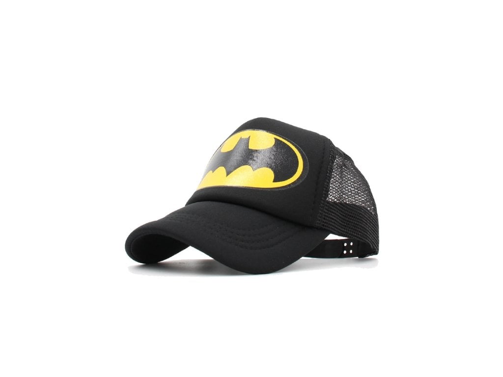 Dětská čepice se síťkou Batman
