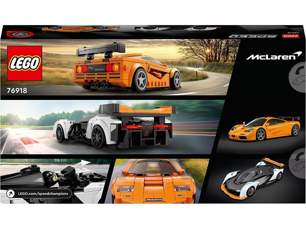 LEGO 76918 Speed ​​​​Champions McLaren Solus GT & McLaren F1