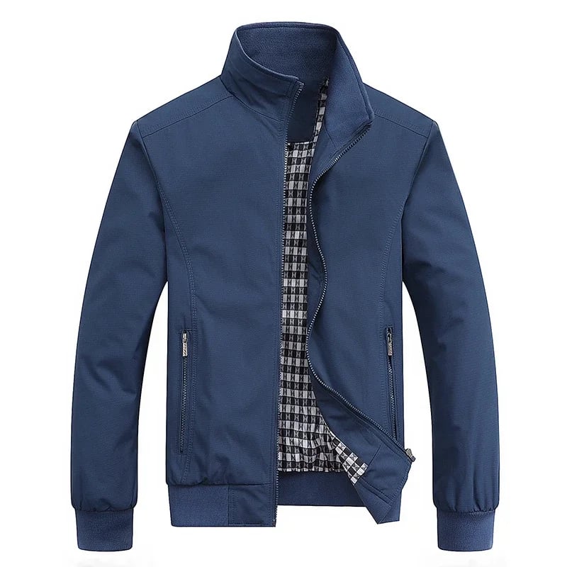Pánská bomberová bunda slim fit, ležérní baseballový styl, kabát, jaro, podzim, móda, velikosti M-6XL