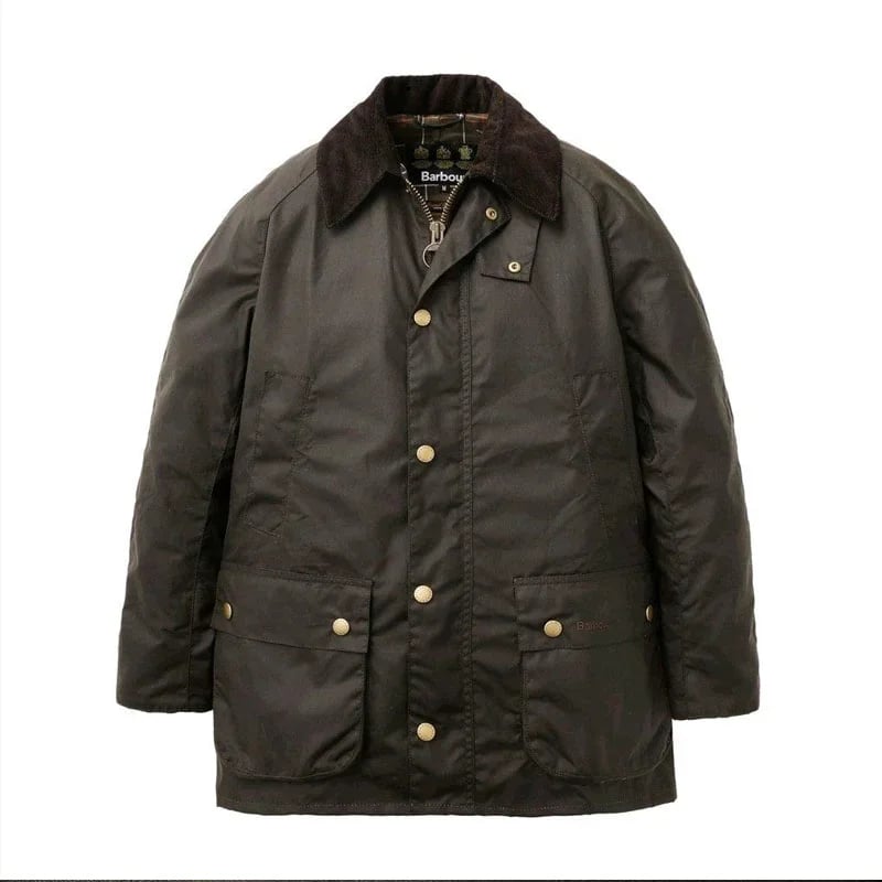 Pánská větrovka z voskované bavlny, slim fit, nepromokavá outdoorová bunda