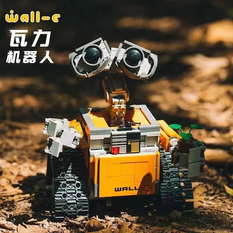 Stavební bloky robotů, puzzle hračka - vzdělávací STEM montážní model, dárek pro děti