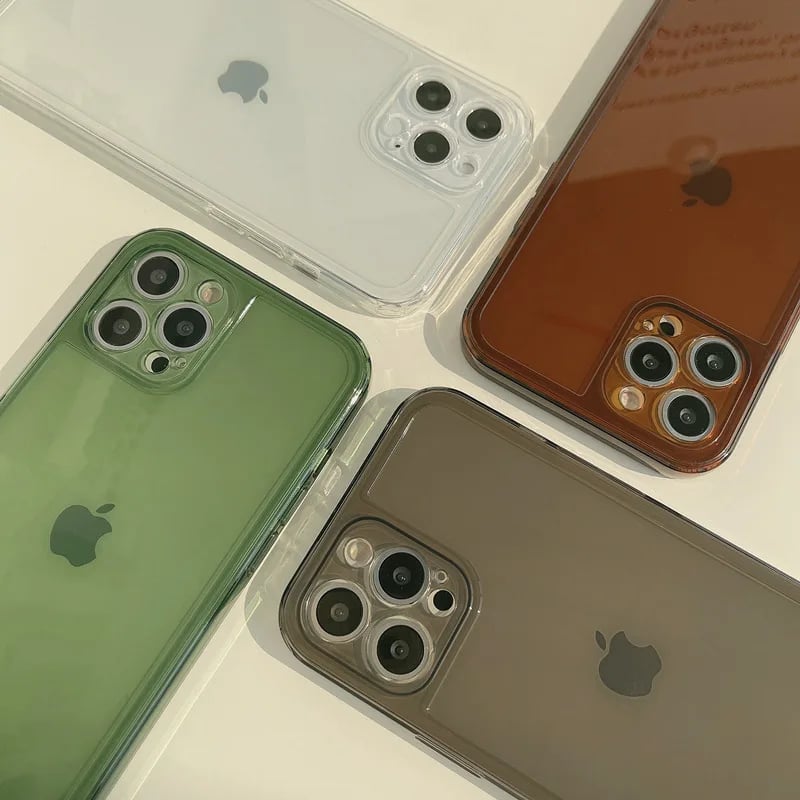 Silikonový nárazuvzdorný kryt na telefon pro iPhone 15 14 13 12 11 Pro Max Plus Mini XR XS
