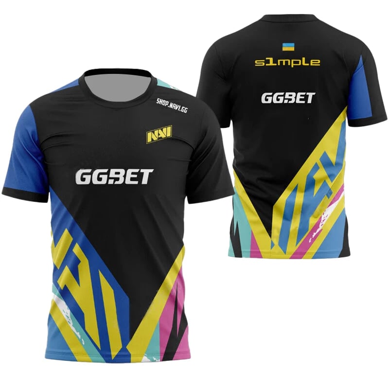 Herní dres CSGO pro muže - rychleschnoucí tričko pro esport týmy a hráče