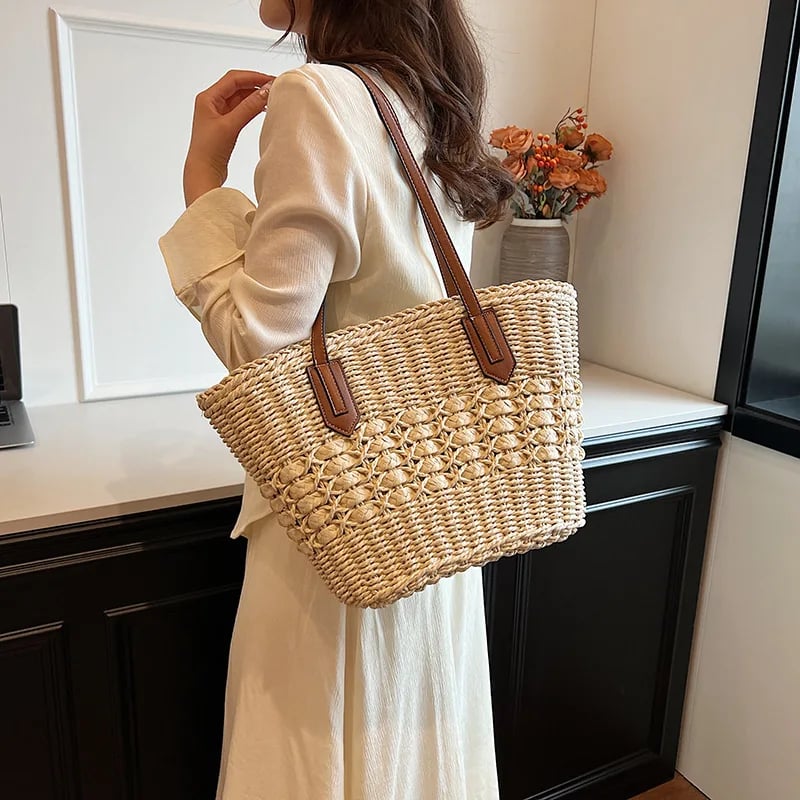Látkové tašky s květinovým vzorem boho styl bavlněné nákupní tašky pro ženy