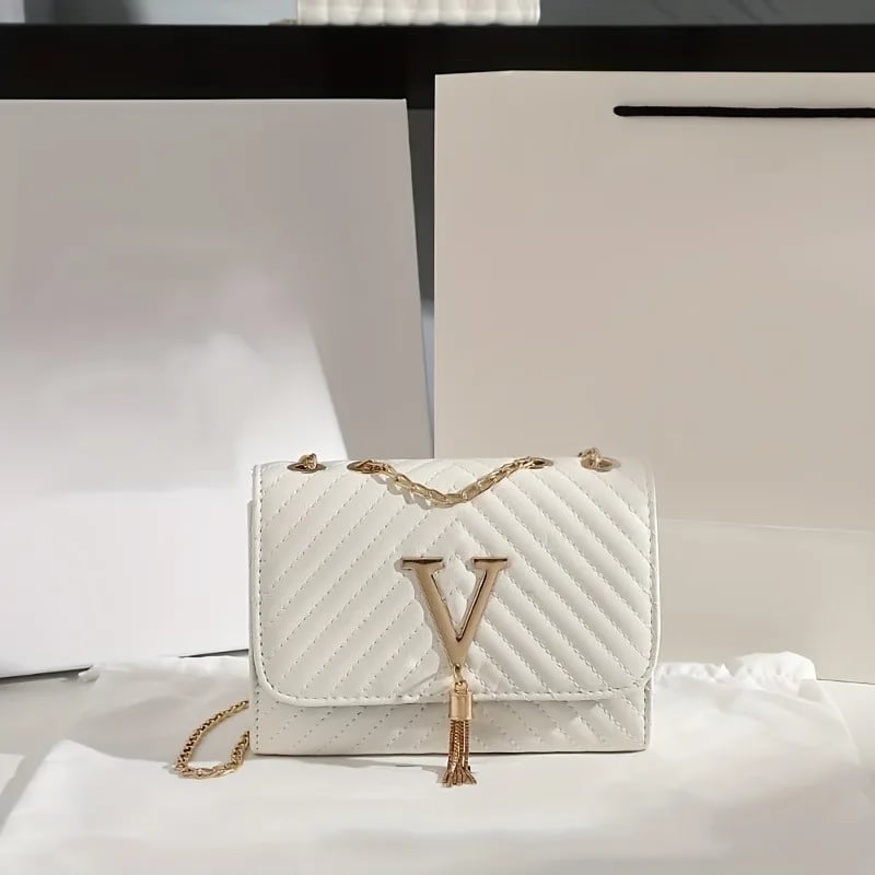 Dámská crossbody kabelka z měkké PU kůže - elegantní přes rameno pro ženy