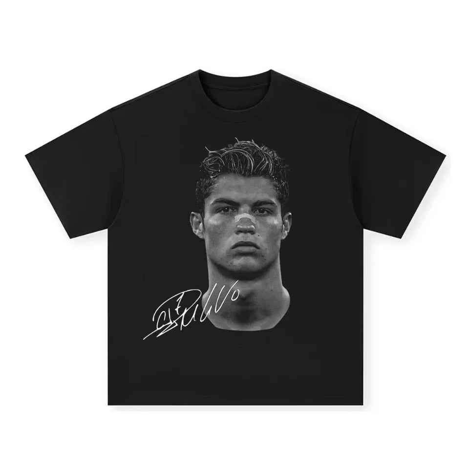 Pánské bavlněné tričko s krátkým rukávem - retro streetwear styl pro muže i ženy