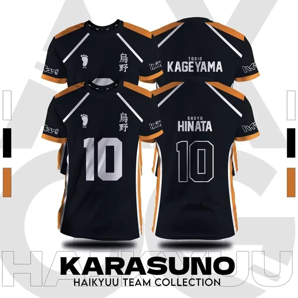 Anime Cosplay Tričko Dětské Dospělé Unisex Krátký Rukáv Jersey Oblečení Móda Top