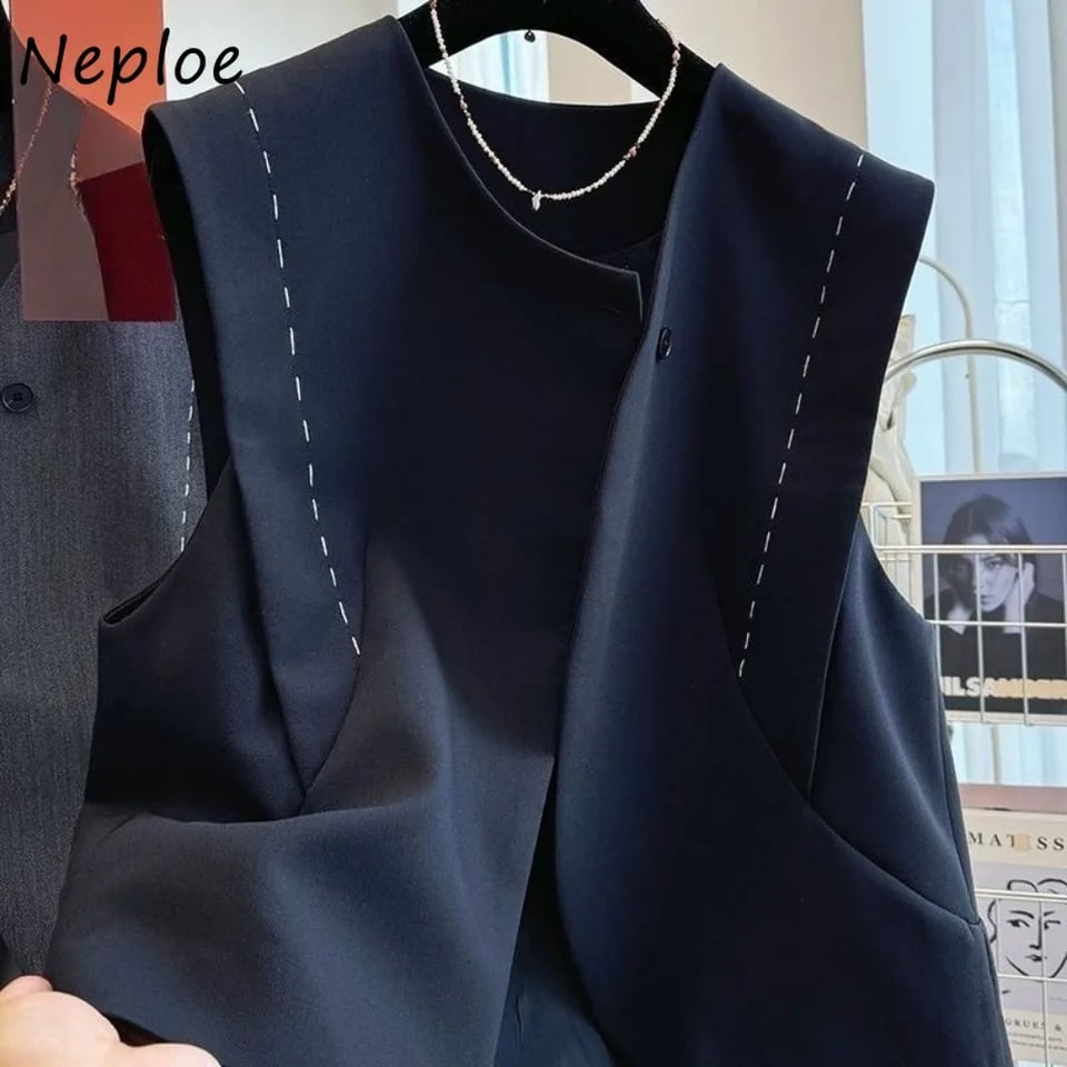 Pánská elegantní vesta volného střihu - stylový outdoor kabát pro každou příležitost