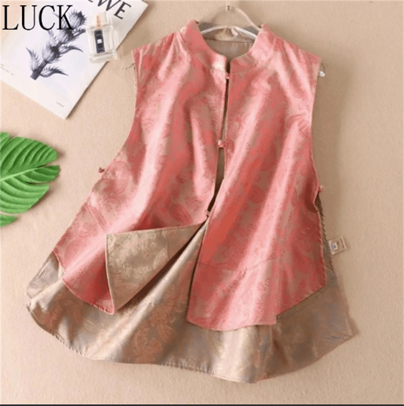 Dámská vesta oboustranná * módní * prošívaná * elegantní * podzimní kabátek S-XL