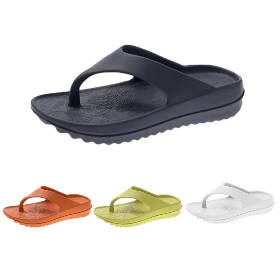 Unisex žabky s oporou klenby a protiskluzní podrážkou letní pantofle pohodlné sandály