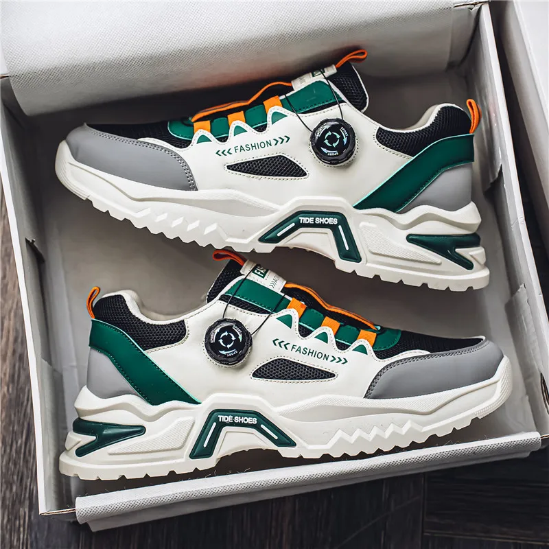 Pánské celoroční sportovní boty neklouzavá podrážka pohodlné outdoor běžecké tenisky pro studenty